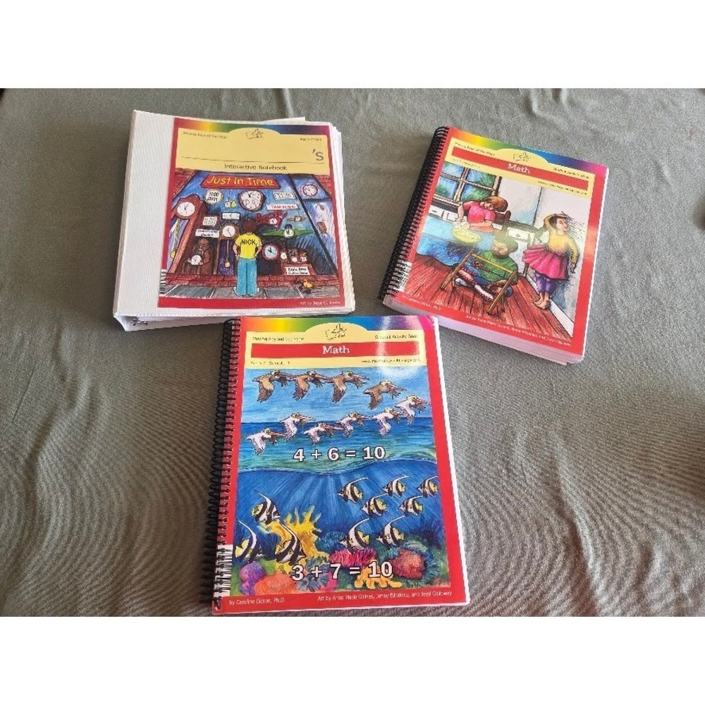 Moving Beyond the Page Age 5-7 Math Semester 1 & 2 Student Activity Books Bundle